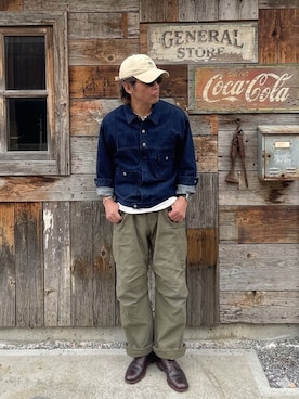 「ALDEN（オールデン）のアイテム」を使った、sunriseseaさん（メンズ・172cm）の春コーディネート