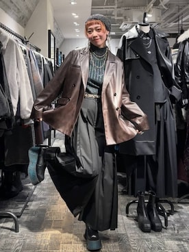 「ショートヘア」｜HARE / 瑜ユイさん（レディース・165cm）の秋コーディネート