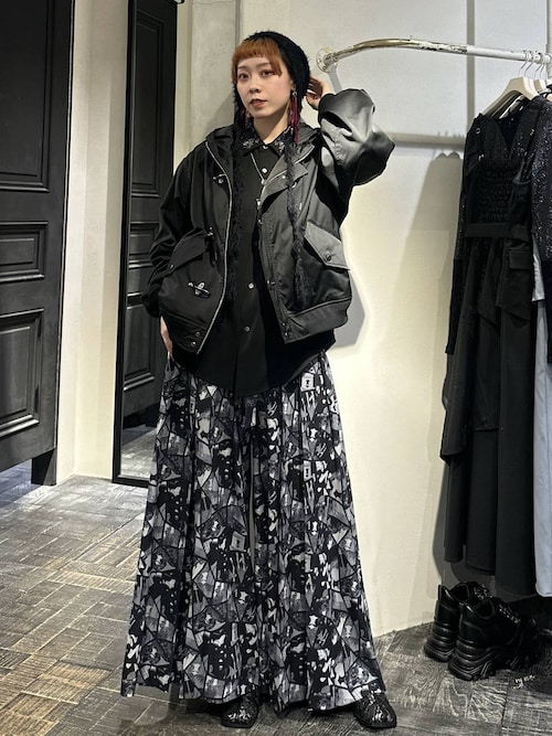 ファイヤーマンバックルコンパクトフードブルゾン(HARE)（ブルゾン