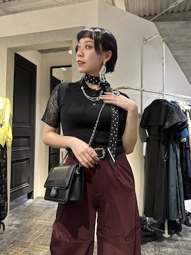 「HARE（ハレ）のアイテム（財布/小物）」を使った、HARE / 瑜ユイさん（レディース・165cm）の春コーディネート