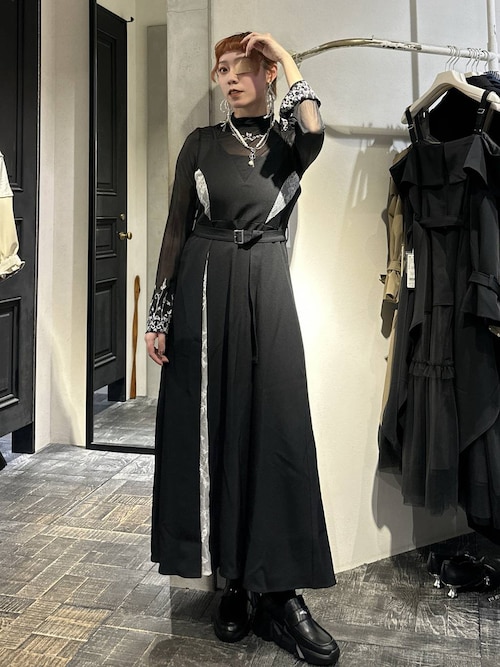 CEREMONY SET UP対応】レースデザインキャミワンピース(HARE