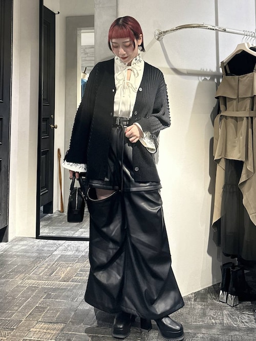 【LADIES】パッチワークカーディガン HARE パッチワークカーディガン(HARE)（カーディガン/ボレロ）｜HARE