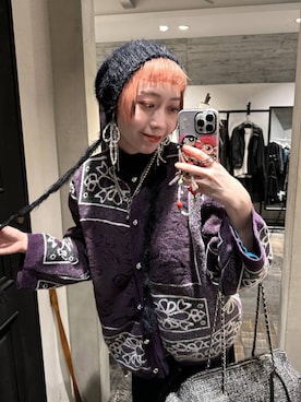 「アイテム（デニムスカート）」を使った、HARE / 瑜ユイさん（レディース・165cm・20代）の秋コーディネート