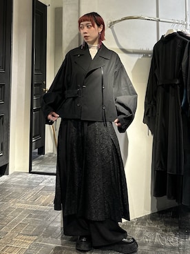 「HARE（ハレ）のアイテム（リング）」を使った、HARE / 瑜ユイさん（レディース・165cm）の春コーディネート