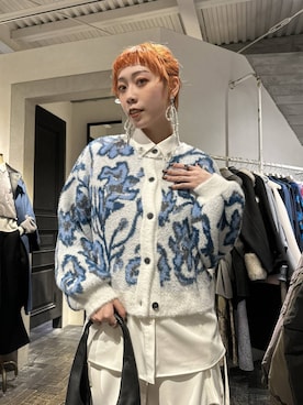 「アイテム（リング）」を使った、HARE / 瑜ユイさん（レディース・165cm・20代）の冬コーディネート