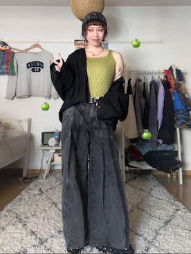 HARE / 瑜ユイさん（レディース・165cm）の春コーディネート