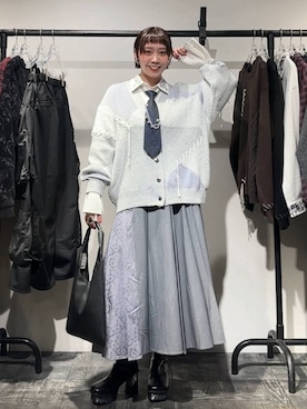 「HARE（ハレ）のアイテム（フォーマルスーツ/小物）」を使った、HARE / 瑜ユイさん（レディース・165cm）の秋コーディネート
