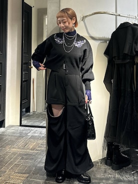 「アイテム（カーゴパンツ）」を使った、HARE / 瑜ユイさん（レディース・165cm・20代）の秋コーディネート