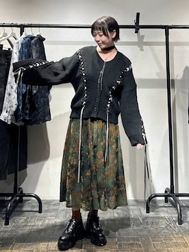 「HARE（ハレ）のアイテム（ワンピース/ドレス）」を使った、HARE / 瑜ユイさん（レディース・165cm）の夏コーディネート