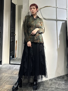 「アイテム（ブレスレット）」を使った、HARE / 瑜ユイさん（レディース・165cm・20代）の夏コーディネート