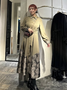 「アイテム（財布）」を使った、HARE / 瑜ユイさん（レディース・165cm）の秋コーディネート