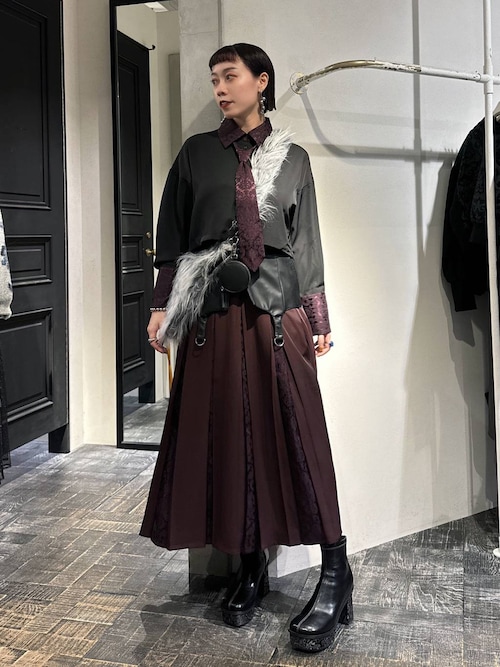 HARE レザーコルセット size4 即納可能】フェイクレザーチロル