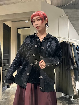 「アイテム（リング）」を使った、HARE / 瑜ユイさん（レディース・165cm）の秋コーディネート