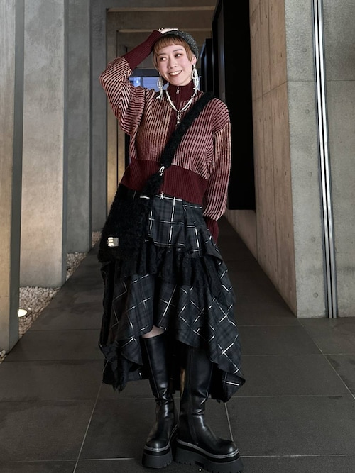 ハイショクラインロングブーツ(HARE)