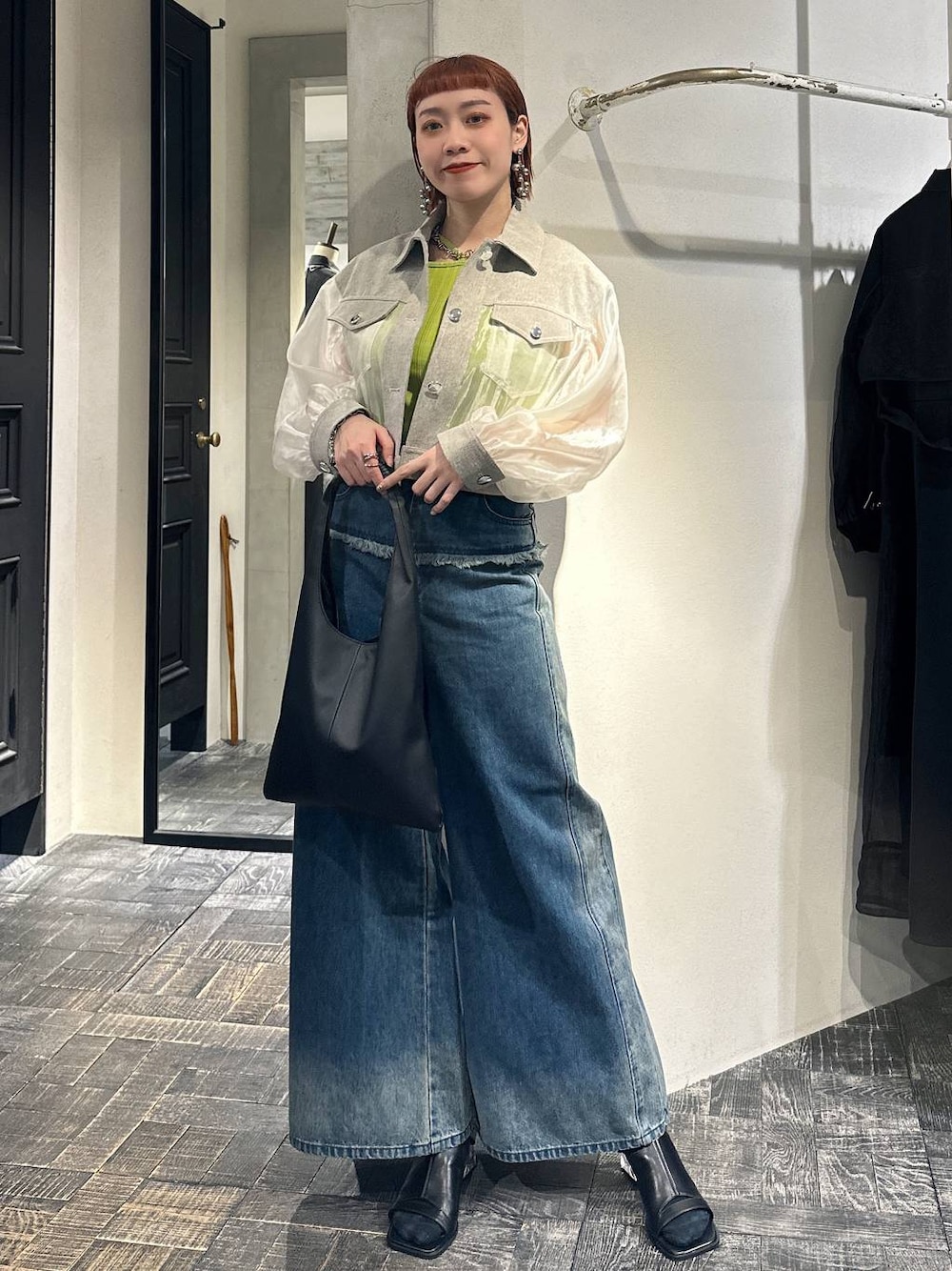 デニムシアーキリカエブルゾン(HARE)を使ったショップスタッフの人気