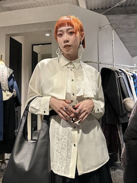 「きれいめ」｜HARE / 瑜ユイさん（レディース・165cm）の冬コーディネート