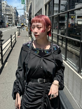 「アイテム（ブレスレット）」を使った、HARE / 瑜ユイさん（レディース・165cm・20代）の夏コーディネート