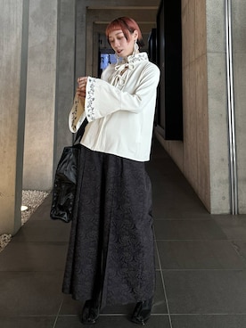 「アイテム（リング）」を使った、HARE / 瑜ユイさん（レディース・165cm・20代）の秋コーディネート