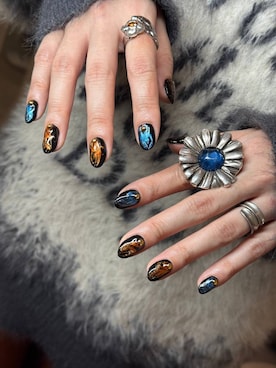 「アイテム（リング）」を使った、HARE / 瑜ユイさん（レディース・165cm・20代）の冬コーディネート