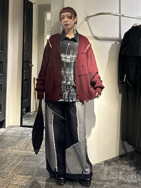 「アイテム（トートバッグ）」を使った、HARE / 瑜ユイさん（レディース・165cm・20代）の秋コーディネート