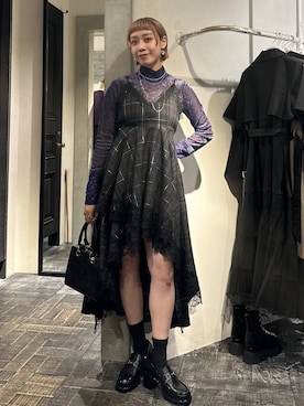 「アイテム（ワンピース/ドレス）」を使った、HARE / 瑜ユイさん（レディース・165cm・20代）の夏コーディネート