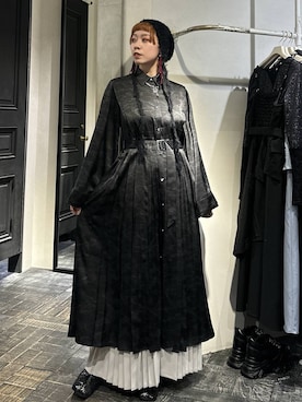 「HARE（ハレ）のアイテム（帽子）」を使った、HARE / 瑜ユイさん（レディース・165cm）の冬コーディネート