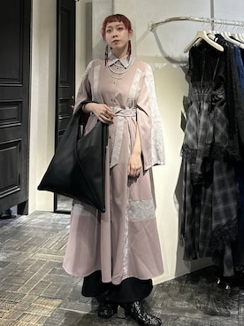 「HARE（ハレ）のアイテム（リング）」を使った、HARE / 瑜ユイさん（レディース・165cm）の冬コーディネート