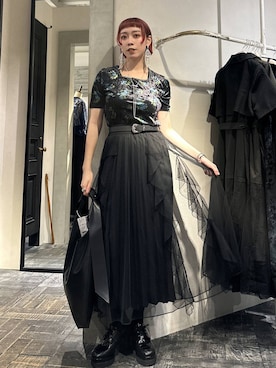 「アイテム（バングル/リストバンド）」を使った、HARE / 瑜ユイさん（レディース・165cm・20代）の夏コーディネート
