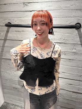 「アイテム（その他トップス）」を使った、HARE / 瑜ユイさん（レディース・165cm・20代）の秋コーディネート