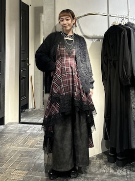 「アイテム（バングル/リストバンド）」を使った、HARE / 瑜ユイさん（レディース・165cm・20代）の秋コーディネート