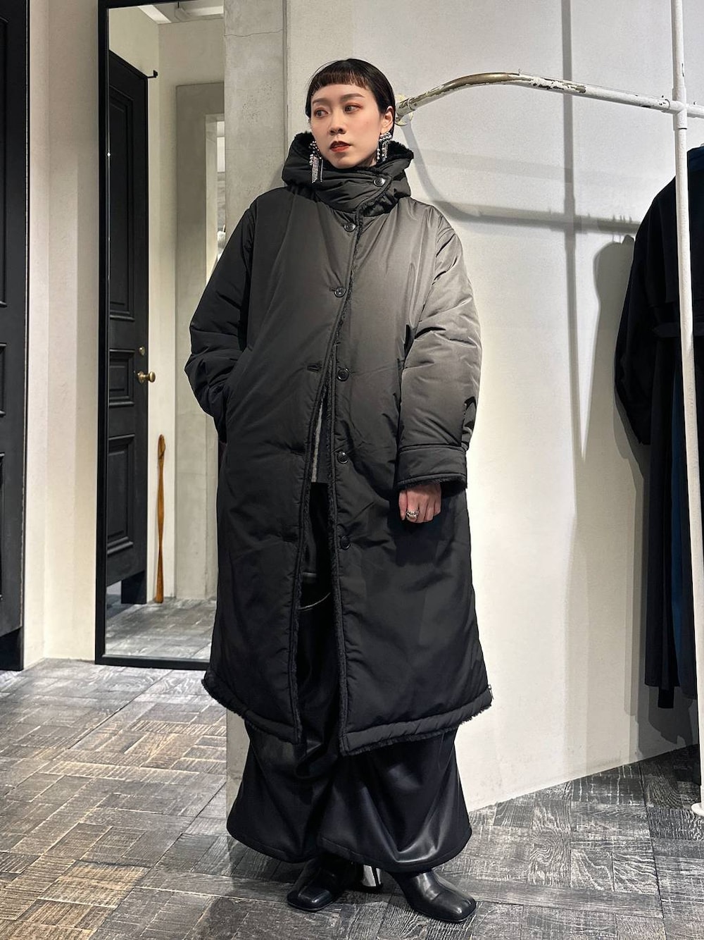 エアサーマルリバーシブルフードコート HARE ハレ ジャケットコート