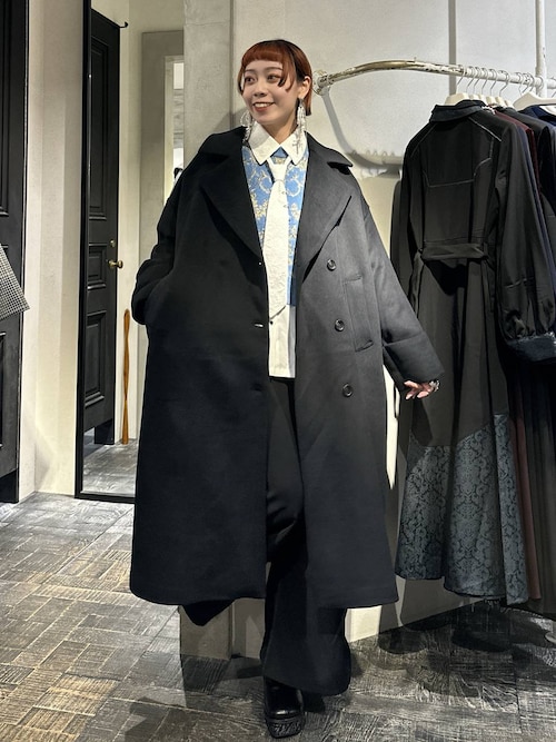 HARE（ハレ）の「セットアップ ウールギャバジンオーバーコート