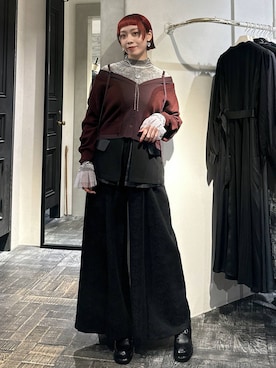 「アイテム（リング）」を使った、HARE / 瑜ユイさん（レディース・165cm・20代）の秋コーディネート