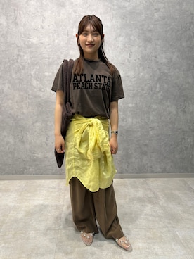 「BONGUSTA（ボングスタ）のアイテム」を使った、rikoriko110さん（レディース・155cm）の夏コーディネート
