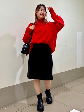 SAKIさん（レディース・153cm）の冬コーディネート