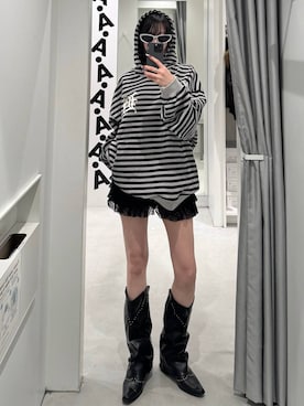 「HOODHOOD（フッドフッド）のアイテム」を使った、kitunesandayoさん（レディース・167cm）の秋コーディネート