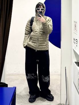 「アイテム（バックパック/リュック）」を使った、kitunesandayoさん（レディース・167cm・20代）の秋コーディネート