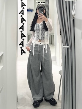 「MUCENT（ムセント）のアイテム」を使った、kitunesandayoさん（レディース・167cm）の夏コーディネート