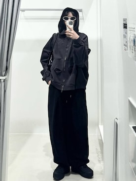 「NOT4NERD（ノットフォーナード）のアイテム」を使った、kitunesandayoさん（レディース・167cm）の冬コーディネート