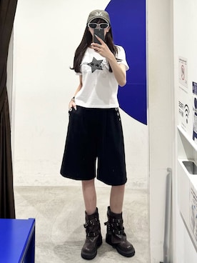 「MUCENT（ムセント）のアイテム」を使った、kitunesandayoさん（レディース・167cm）の春コーディネート