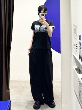 「ALAND（エーランド）のアイテム」を使った、kitunesandayoさん（レディース・167cm）の夏コーディネート