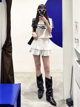 「ALAND（エーランド）のアイテム」を使った、kitunesandayoさん（レディース・167cm）の春コーディネート