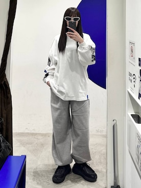 「ALAND（エーランド）のアイテム」を使った、kitunesandayoさん（レディース・167cm）の冬コーディネート