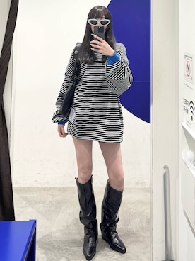 「ALAND（エーランド）のアイテム」を使った、kitunesandayoさん（レディース・167cm）の冬コーディネート