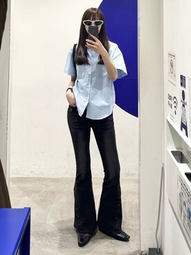 「ALAND（エーランド）のアイテム」を使った、kitunesandayoさん（レディース・167cm）の春コーディネート