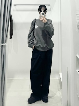 「ISTKUNST（イストクンスト）のアイテム」を使った、kitunesandayoさん（レディース・167cm）の秋コーディネート