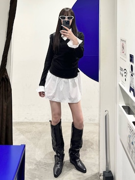 「3.3 Field Trip （3.3フィールドトリップ）のアイテム」を使った、kitunesandayoさん（レディース・167cm）の冬コーディネート