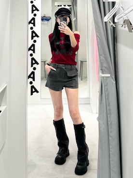 「3.3 Field Trip （3.3フィールドトリップ）のアイテム」を使った、kitunesandayoさん（レディース・167cm）の夏コーディネート