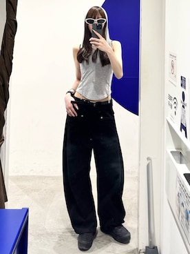 「MUCENT（ムセント）のアイテム」を使った、kitunesandayoさん（レディース・167cm）の春コーディネート
