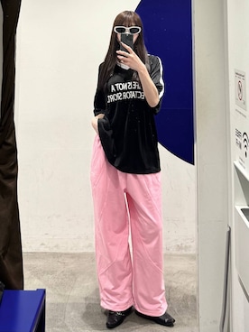 「ALAND（エーランド）のアイテム」を使った、kitunesandayoさん（レディース・167cm）の春コーディネート